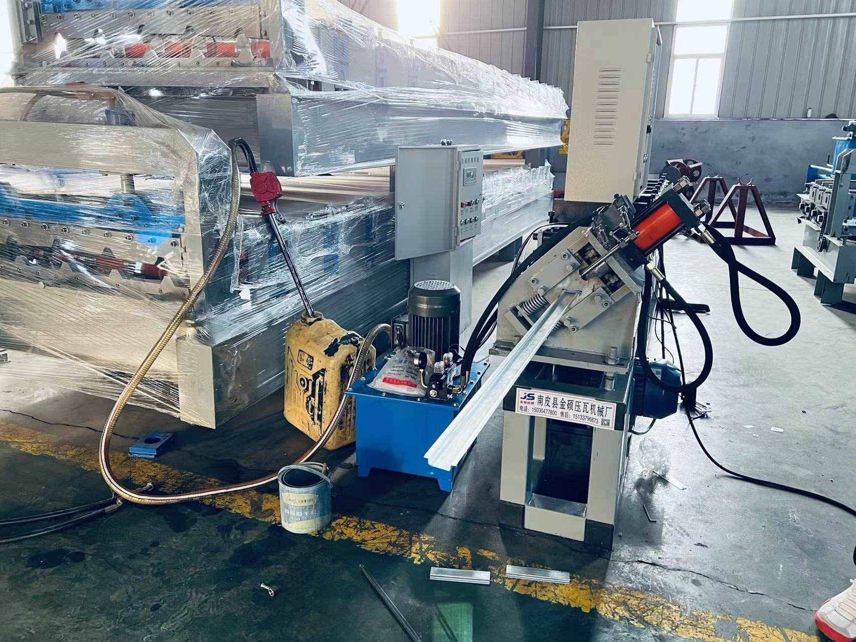 几字钢设备 镀锌板几字钢机器 几字导轨设备 金硕机械